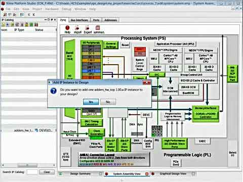 Vivado̳̣XPSʹûC, C++, System-C Pcores IPƵ